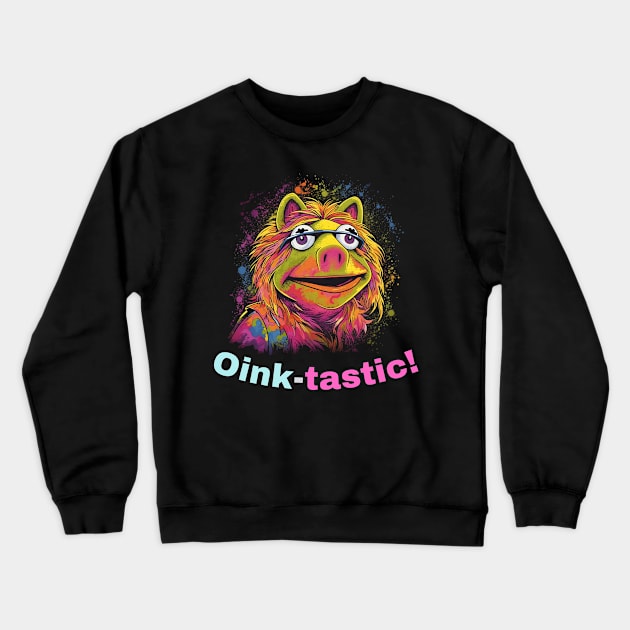 Oink-tastic Miss Piggy Crewneck Sweatshirt by Mirakuru Studio